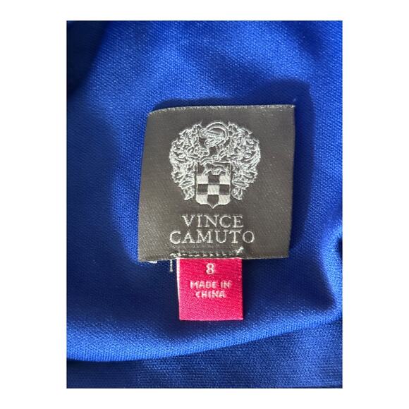 Vince Camuto Dress high neck ruffle sleeve shift size 8 - Picture 4 of 6